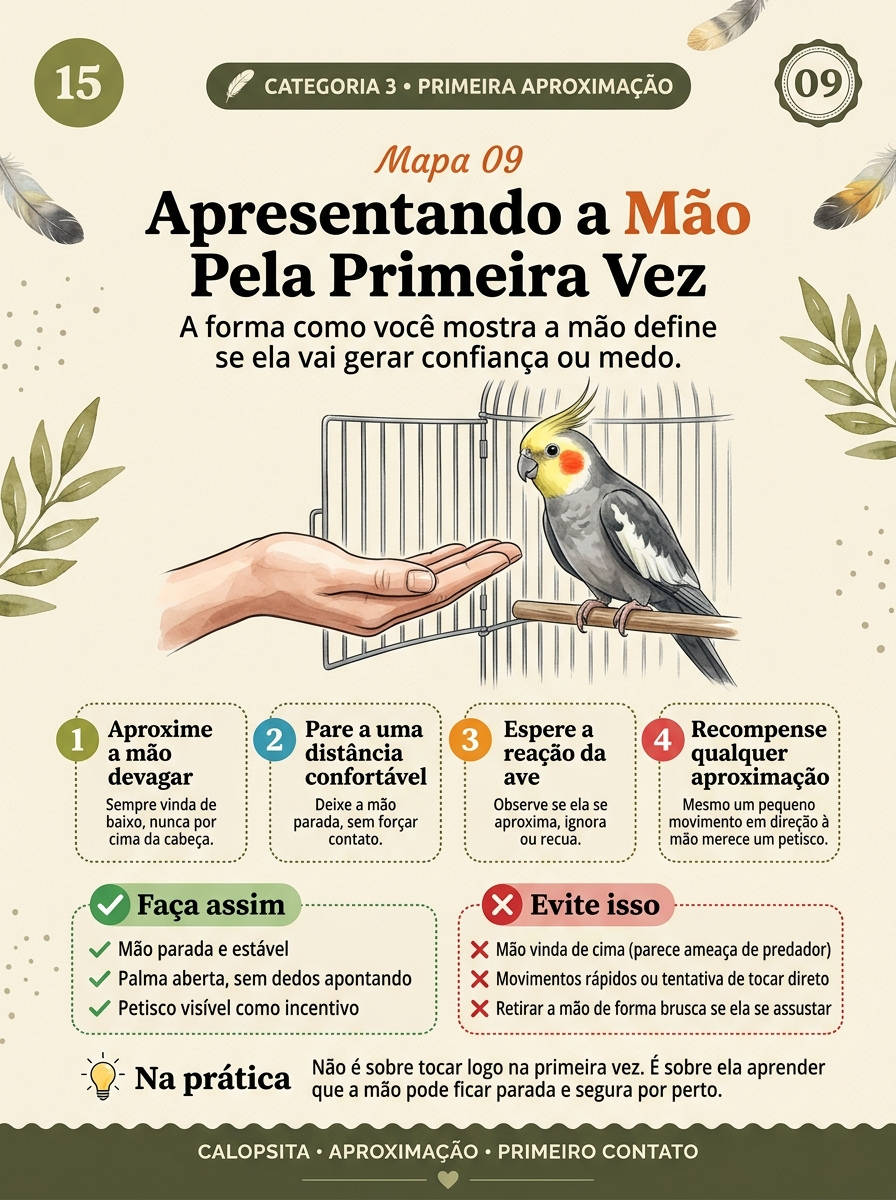 Mapa 09 — "Apresentando a Mão Pela Primeira Vez"